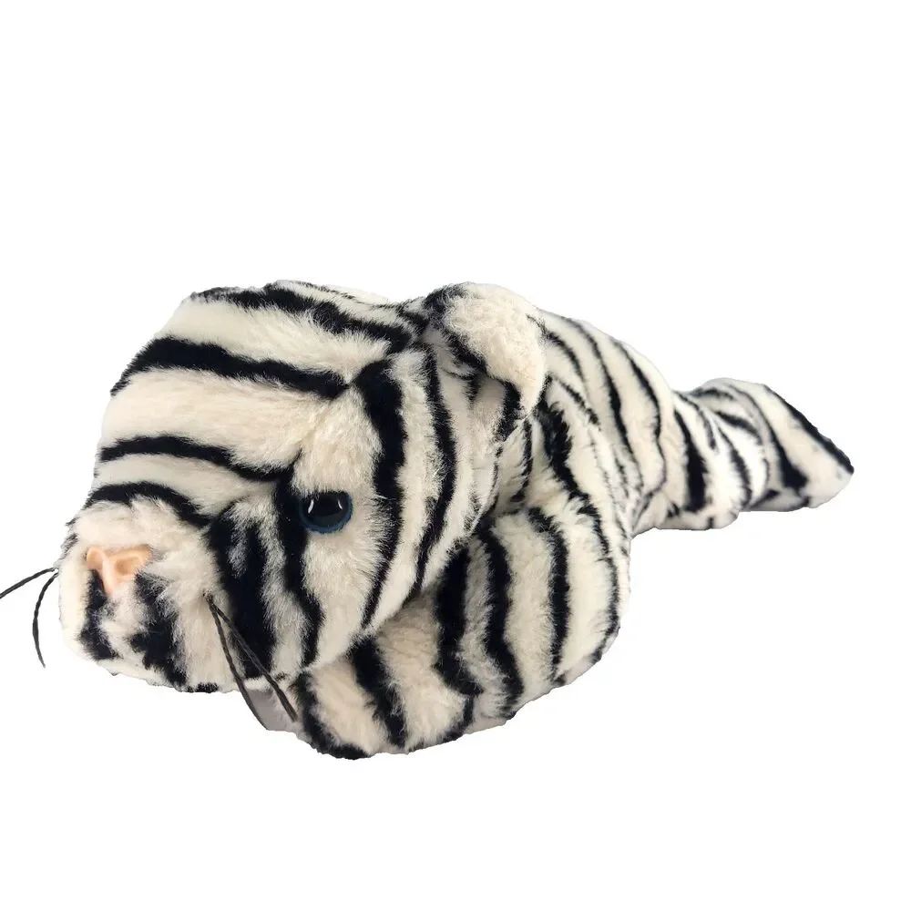 Beanie Buddies Tylon 2000 Blizzard Tiger Floppy Plush 13